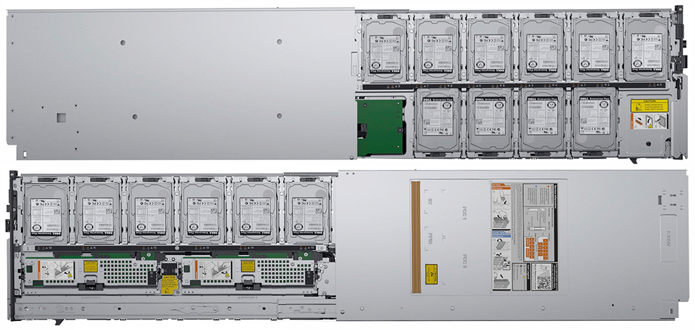 MX5016s存储托架内部