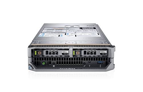 戴尔/Dell PowerEdge M640 刀片式服务器（2颗*英特尔至强银牌4114 2.2GHz，10核丨64GB DDR4内存丨2块*2.4TB 10K SAS硬盘丨H330阵列卡丨3年保修）