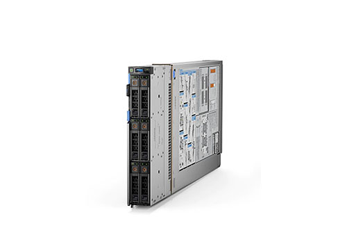 Dell PowerEdge MX750c 计算托架，模块化计算节点（2颗*英特尔至强银牌 4314 2.4G, 16C/32T丨64GB DDR4内存丨4块*2.4TB 10K SAS硬盘丨PERC H745P MX）